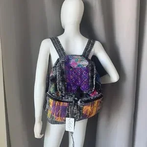 Stela 9 | Bags | Stela 9 Santiago Patchwork Backpack | Poshmark